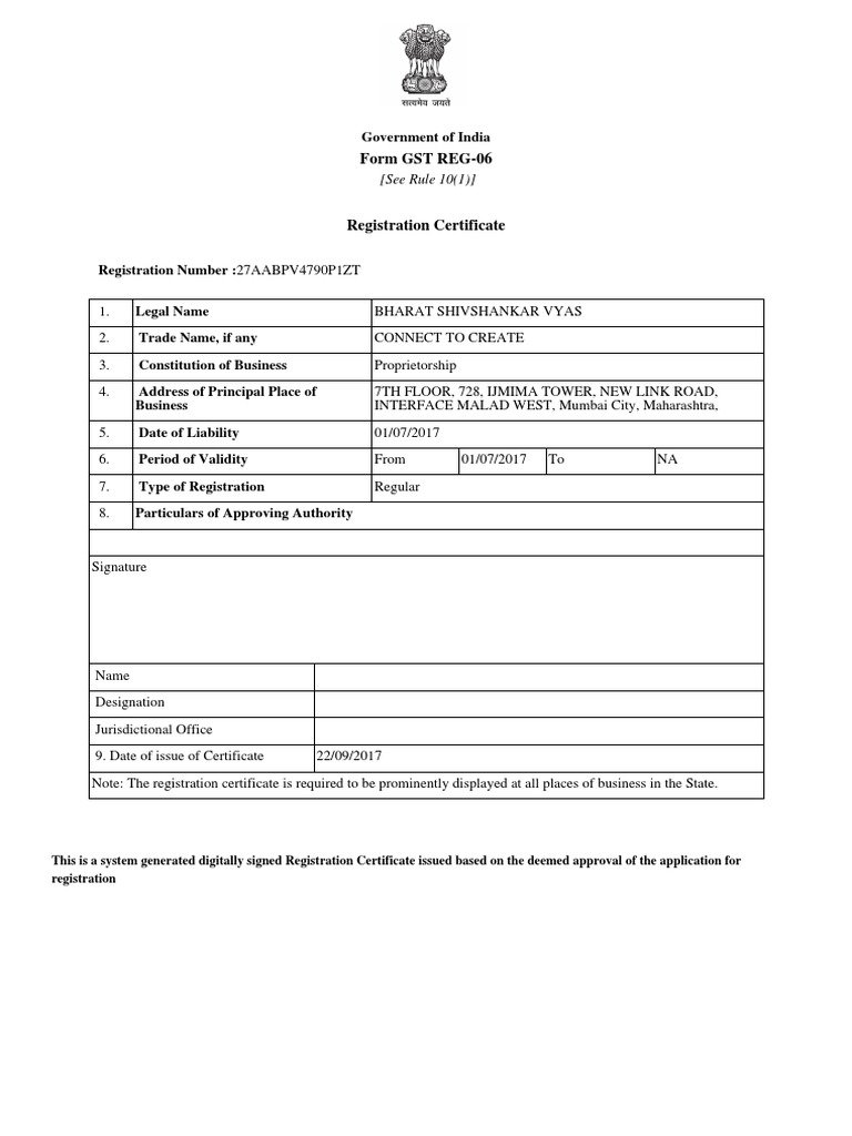 GST Registration